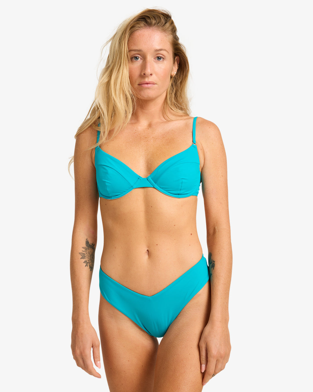 Billabong Damen Bikini Bottom Sol Searcher Fiji - Blue Lagoon