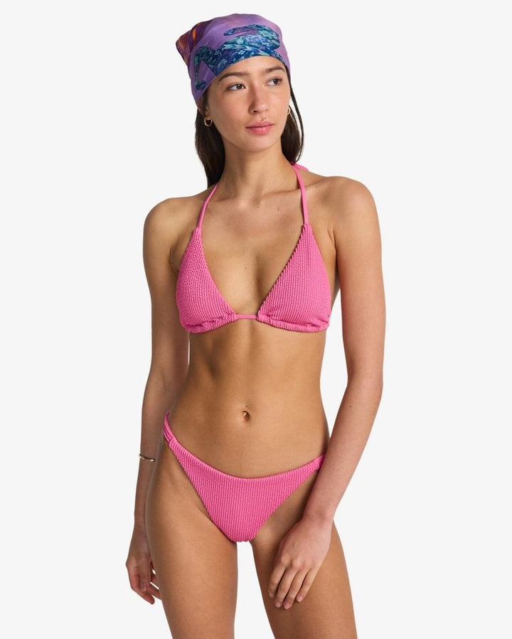 Billabong Damen Bikini Top Summer High Multi Tri - Guava