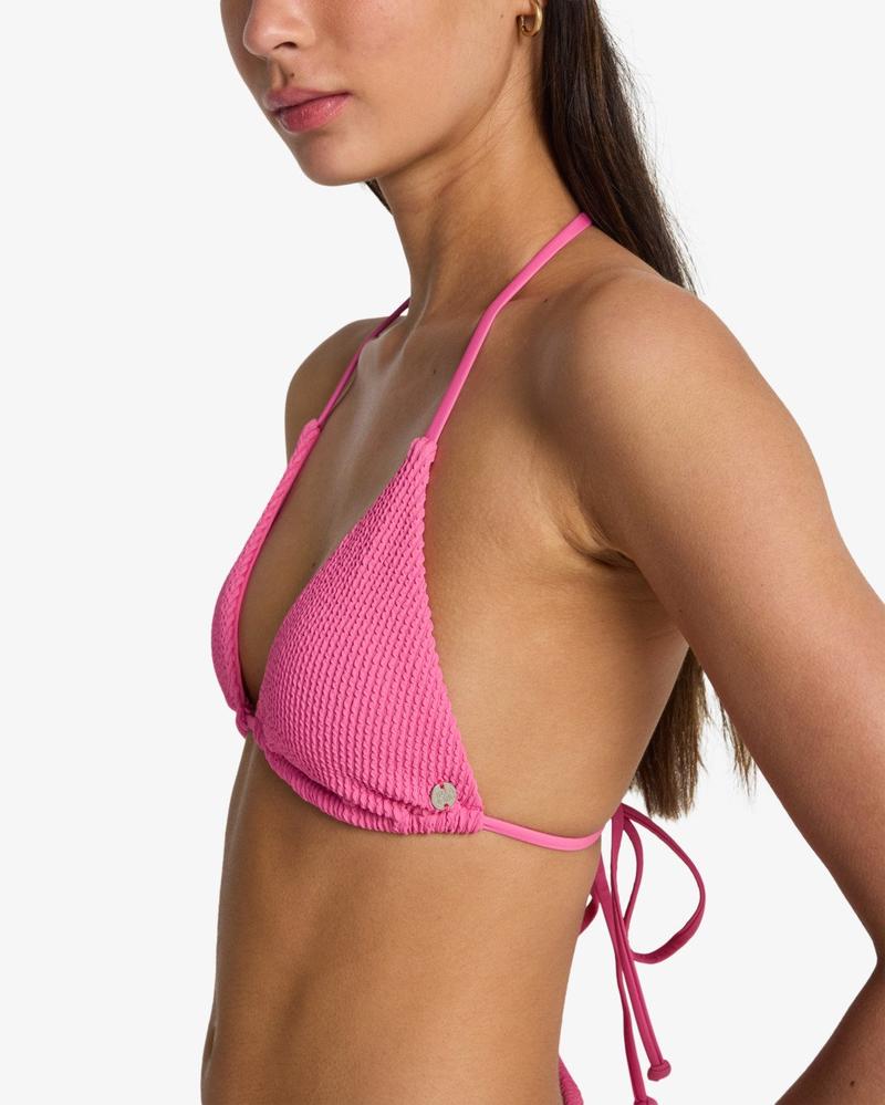 Billabong Damen Bikini Top Summer High Multi Tri - Guava