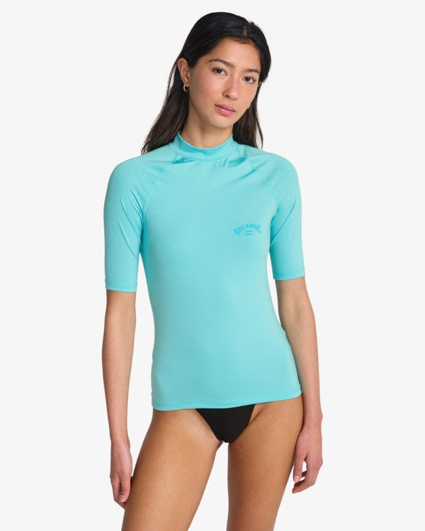 Billabong Damen Lycra Tropical Surf Kurzarm