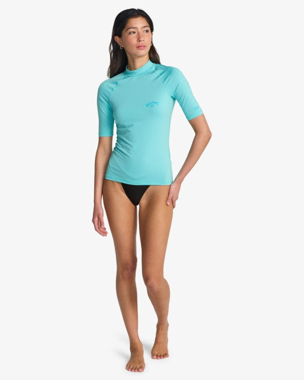 Billabong Damen Lycra Tropical Surf Kurzarm