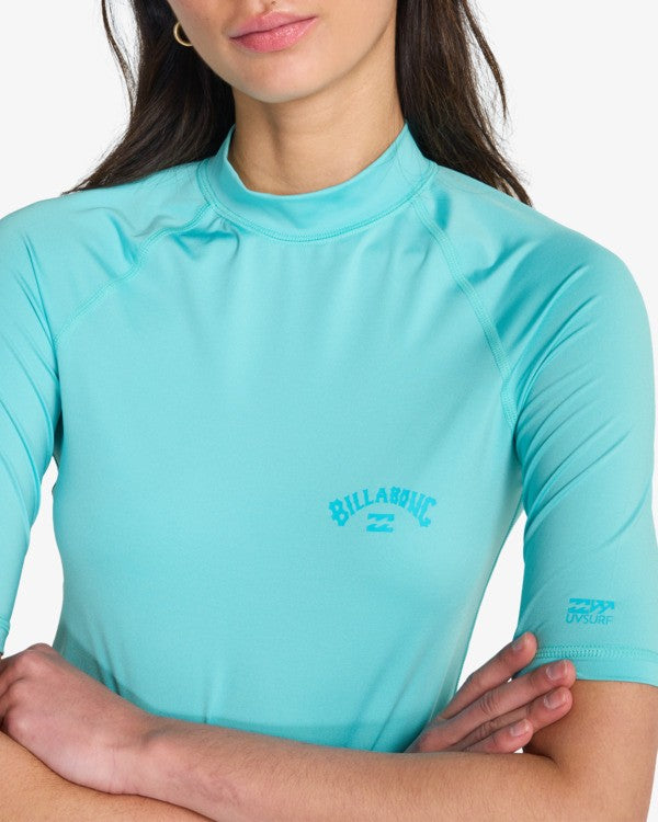 Billabong Damen Lycra Tropical Surf Kurzarm
