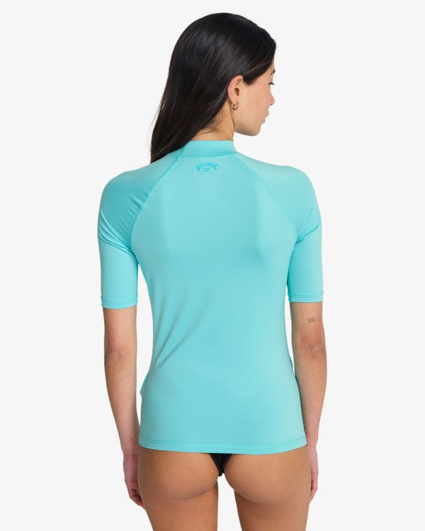Billabong Damen Lycra Tropical Surf Kurzarm
