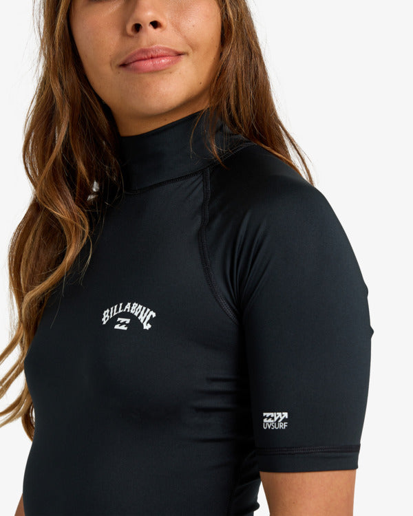 Billabong Damen Lycra Tropical Surf Kurzarm