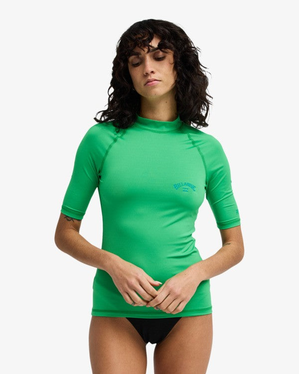 Billabong Damen Lycra Tropical Surf Kurzarm