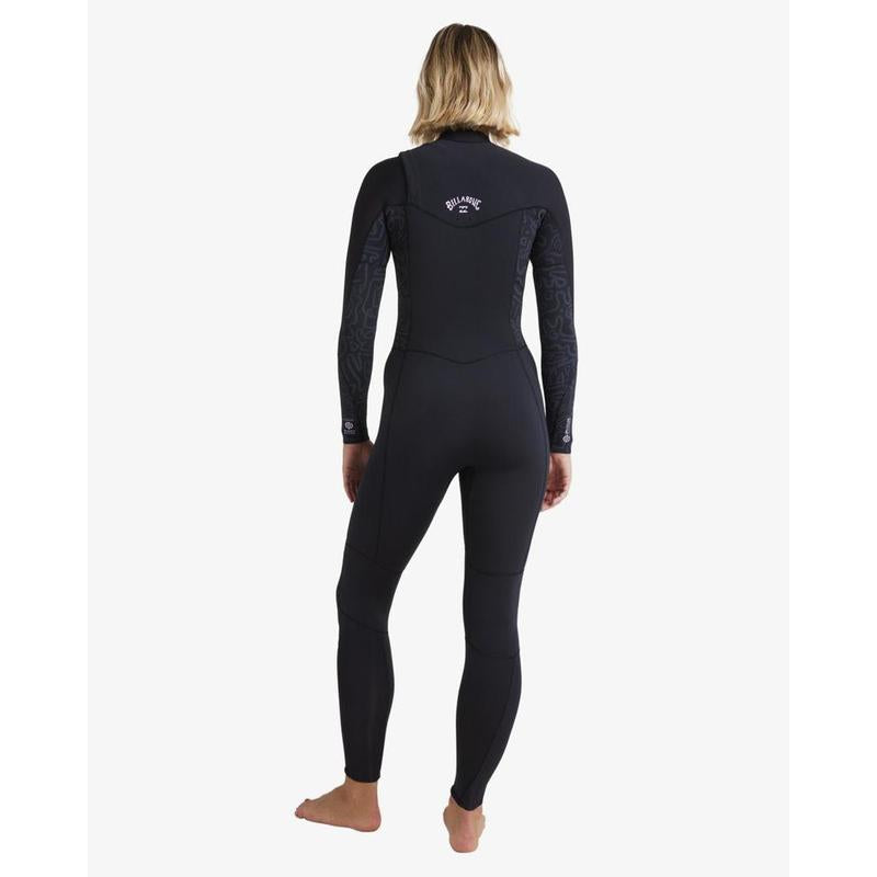 Billabong Damen Neoprenanzug 3/2 CZ Synergy Natural - black fade
