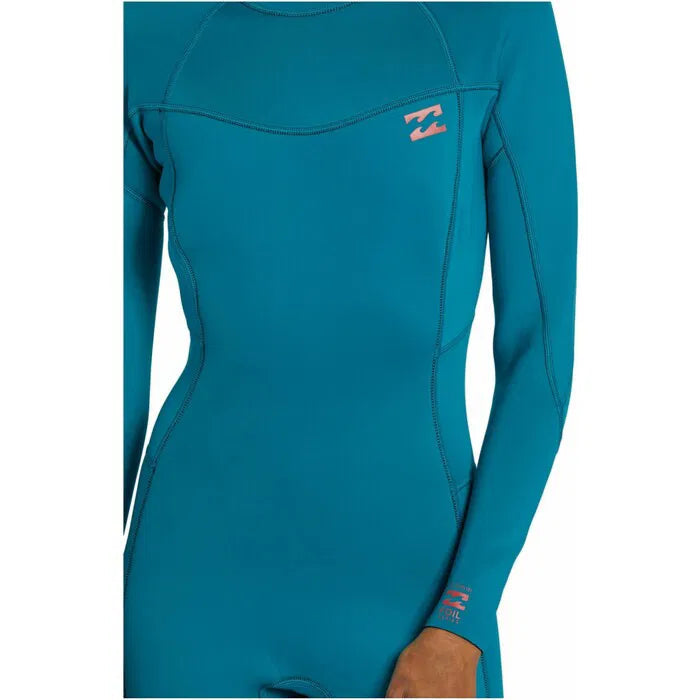 Billabong Damen Neoprenanzug Foil 4/3 Backzip - marine