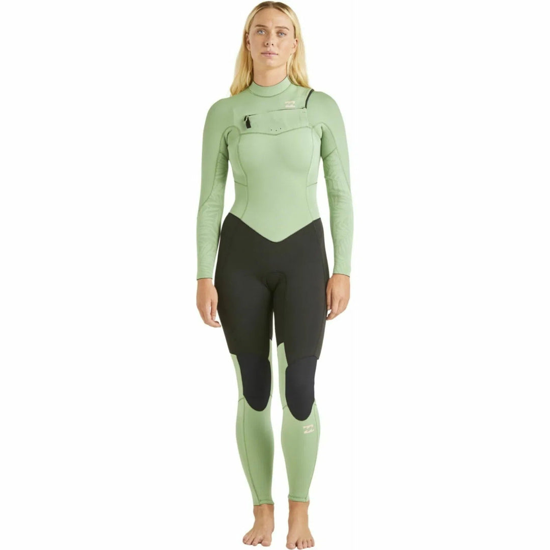 Billabong Damen Neoprenanzug Synergy 3/2 Chestzip - Green