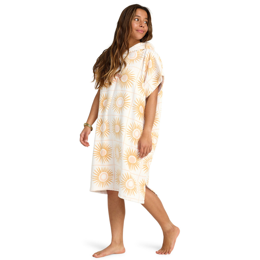 Billabong Damen Poncho Hooded Towel - Sunkissed Yellow