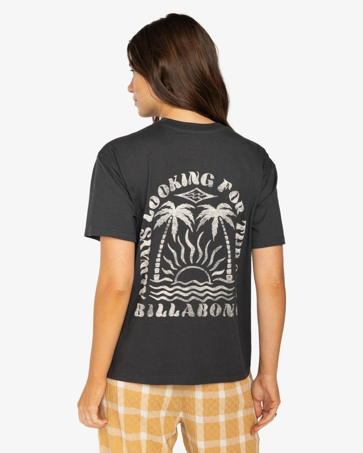 Billabong Damen Shirt Always Lkooing - Off Black