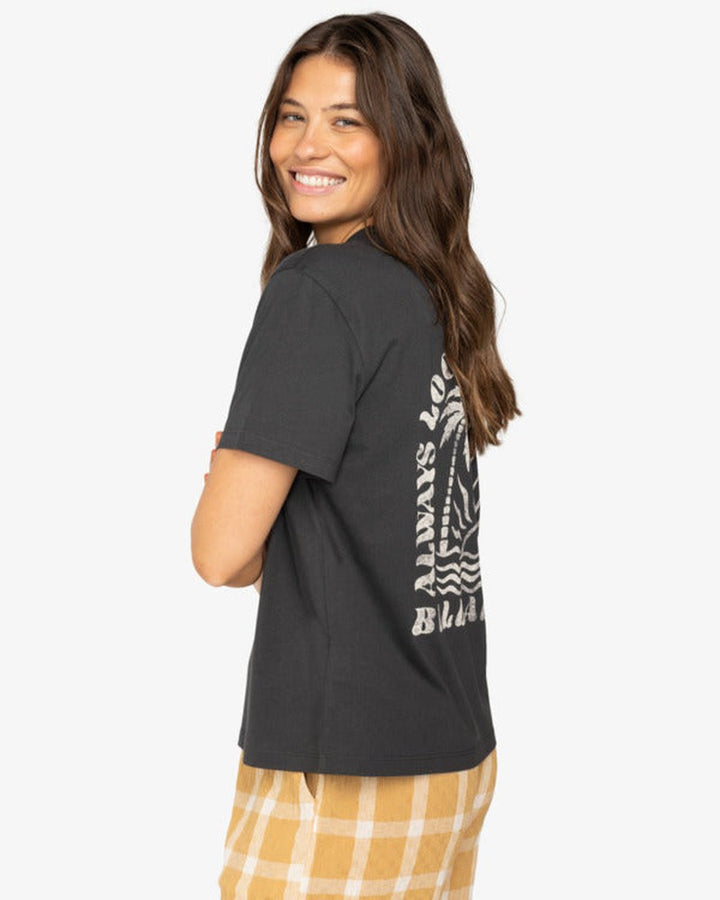 Billabong Damen Shirt Always Lkooing - Off Black