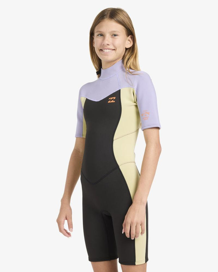 Billabong Damen Shorty 2mm Synergy - Grey Violet