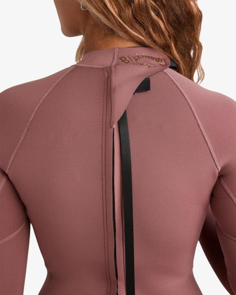 Billabong Damen Springsuit Spring Fever Natural Langarm Spring - Rosewood