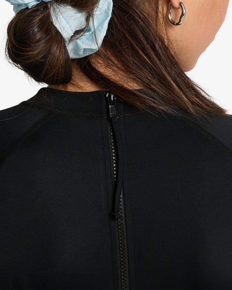 Billabong Damen Surfsuit Tropic Langarm - Black Pebble