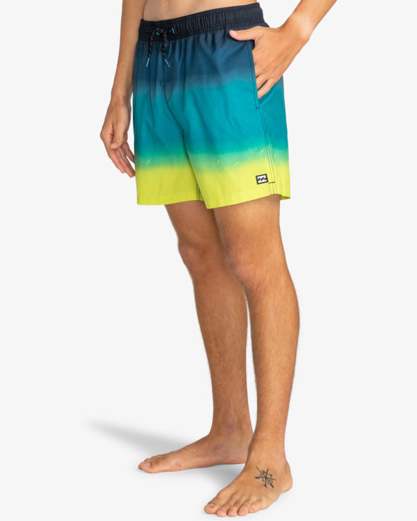 Billabong Herren Badehosen All Day Fade 16" - Black