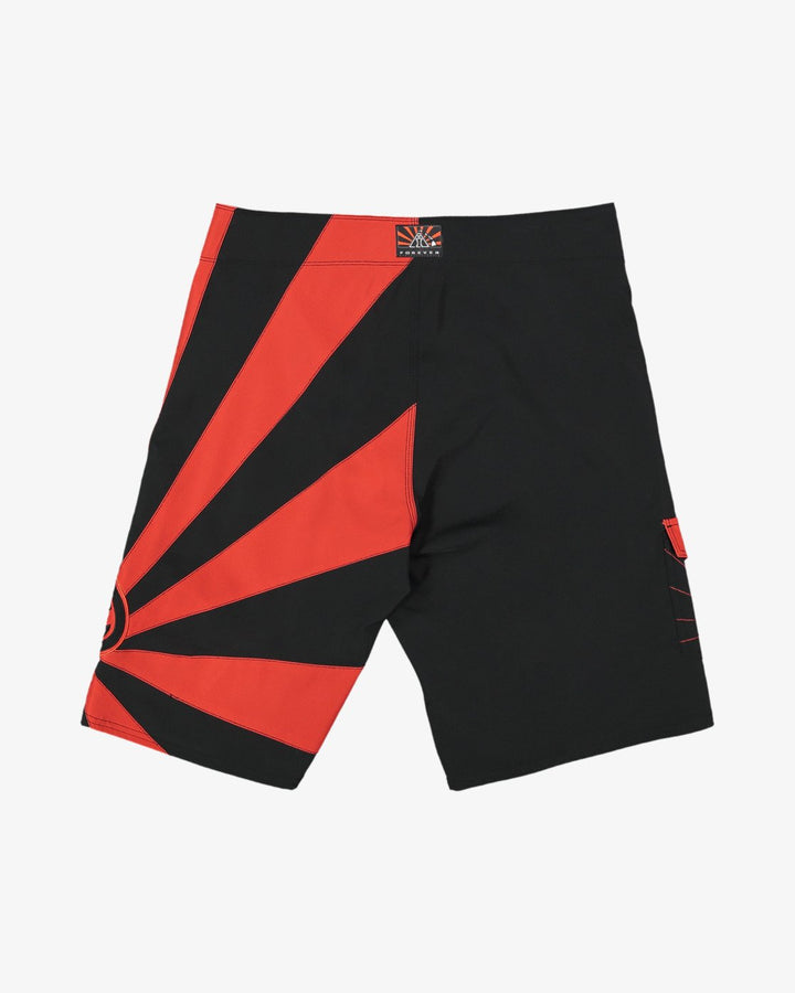 Billabong Herren Boardshorts A.I. Rising Sun Pro 22" - Black/Red
