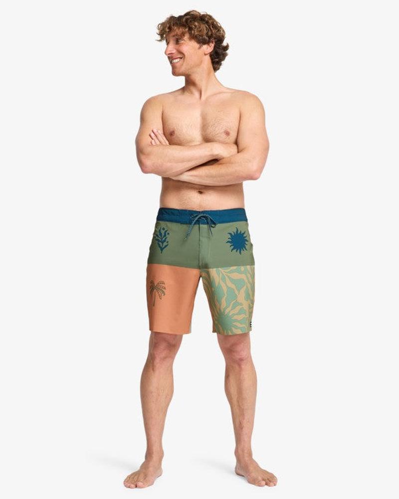Billabong Herren Boardshorts Reflection Pro - Moss Green