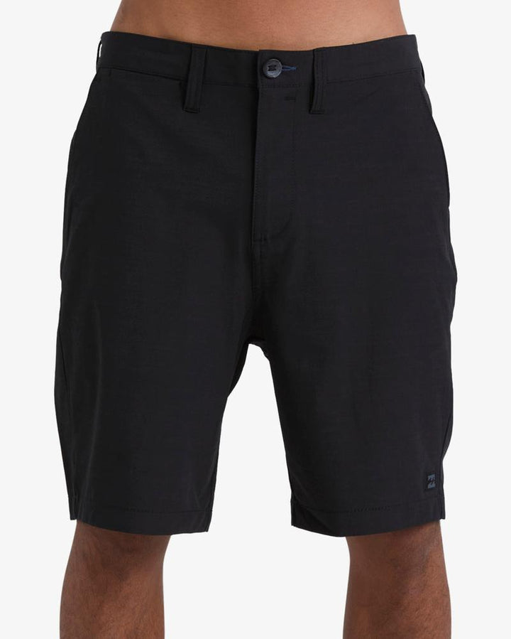 Billabong Herren Hybridshort Crossfire Solid 20" - Black