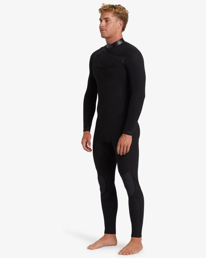 Billabong Herren Revolution Natural 3/2mm Chestzip Neoprenanzug - schwarz