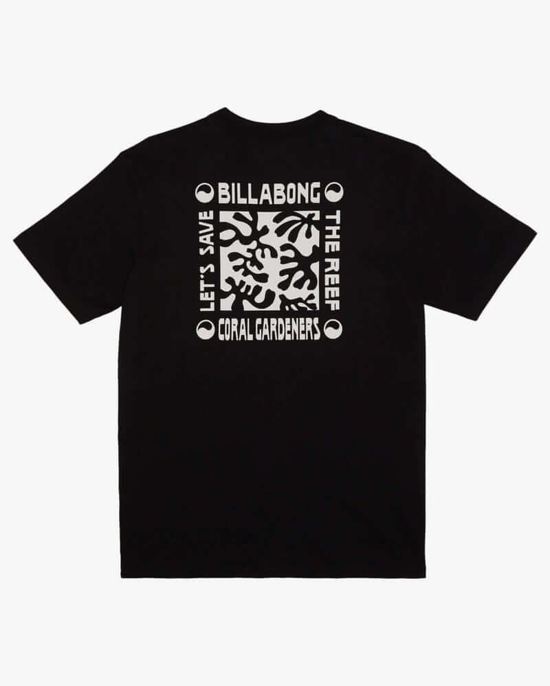 Billabong Herren Shirt Coral Gardeners Horizon - Black