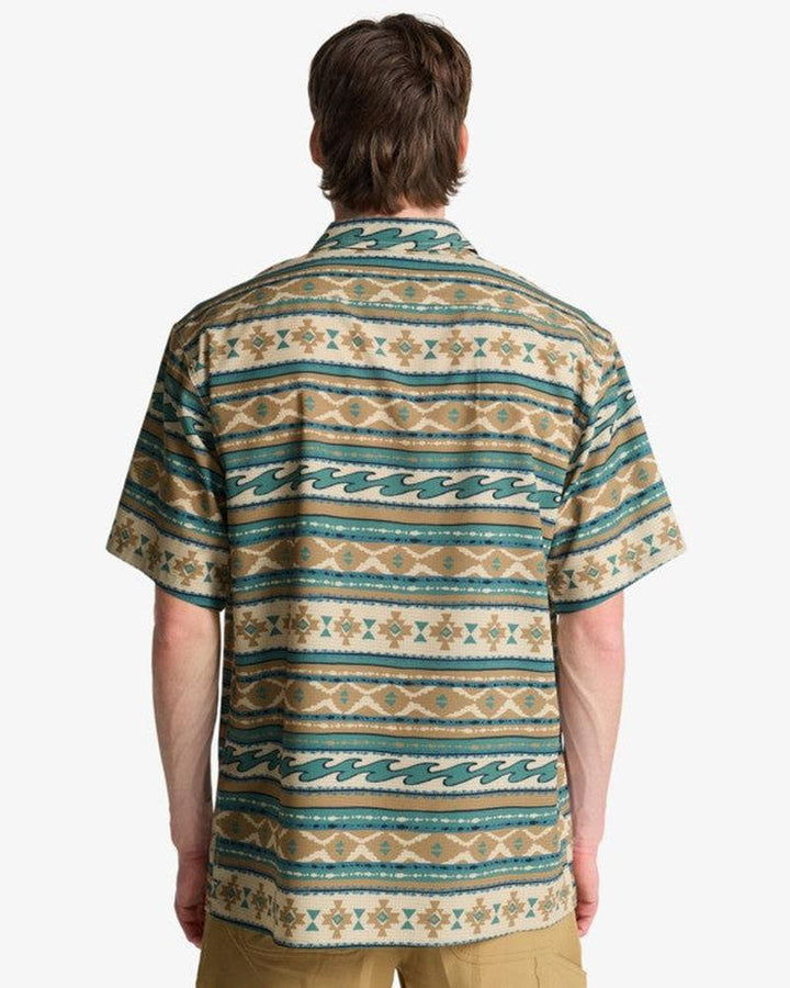 Billabong Herren Shirt Surftrek Perf Kurzarm - Desert Print