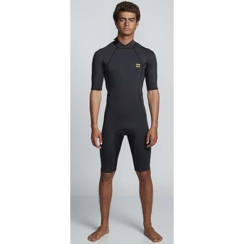 Billabong Herren Shorty 2mm, Backzip Grösse S (Mietanzug)