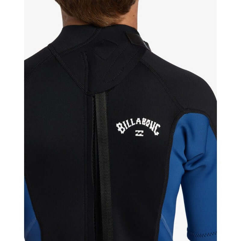 Billabong Kinder 2mm Ärmelloser Back Zip Springsuit Foil - Mid Blue