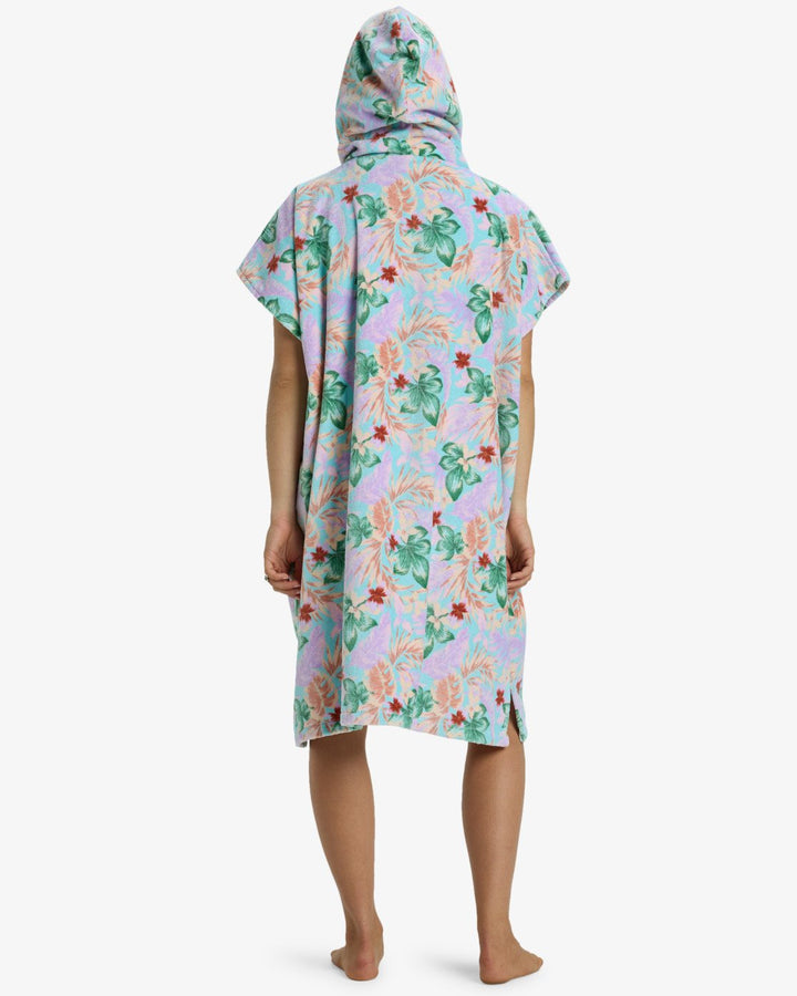 Billabong Poncho Hooded Towel - Coastal Blue