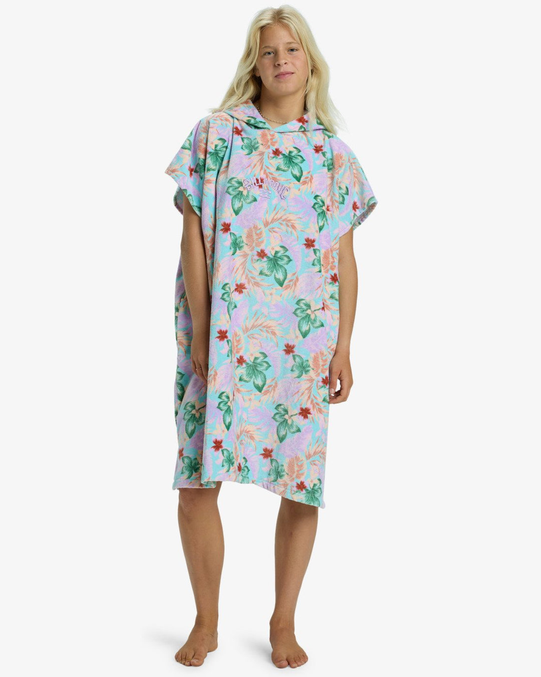 Billabong Poncho Hooded Towel - Coastal Blue