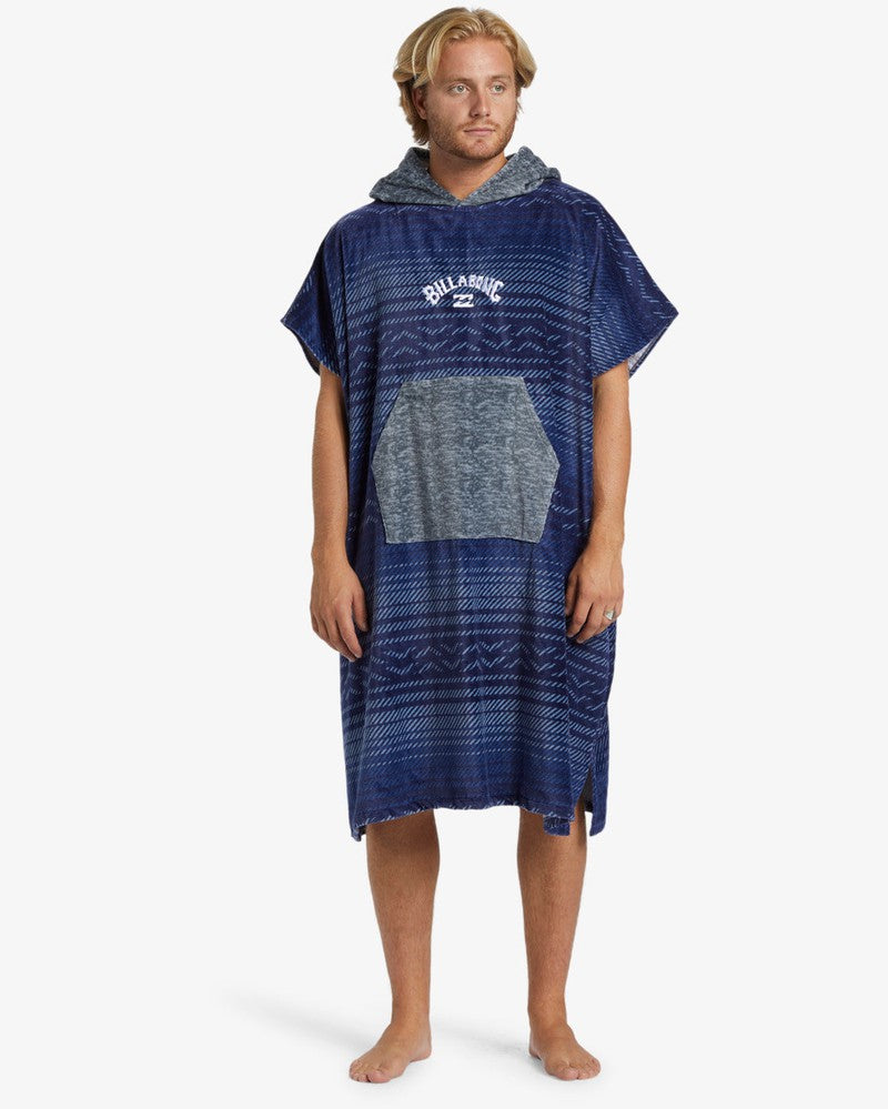 Billabong Poncho Mens - Dusty Navy