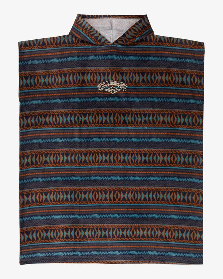 Billabong Poncho Mensed Hooded Towel - Charcoal Grey