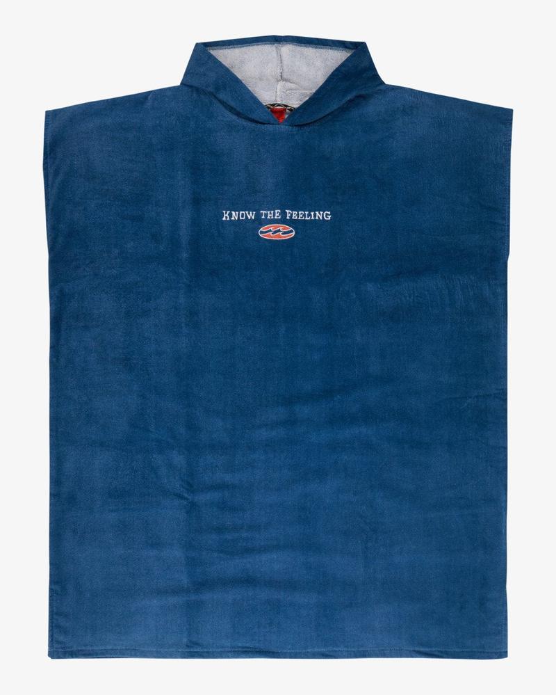 Billabong Poncho Mensed Hooded Towel - Real Teal