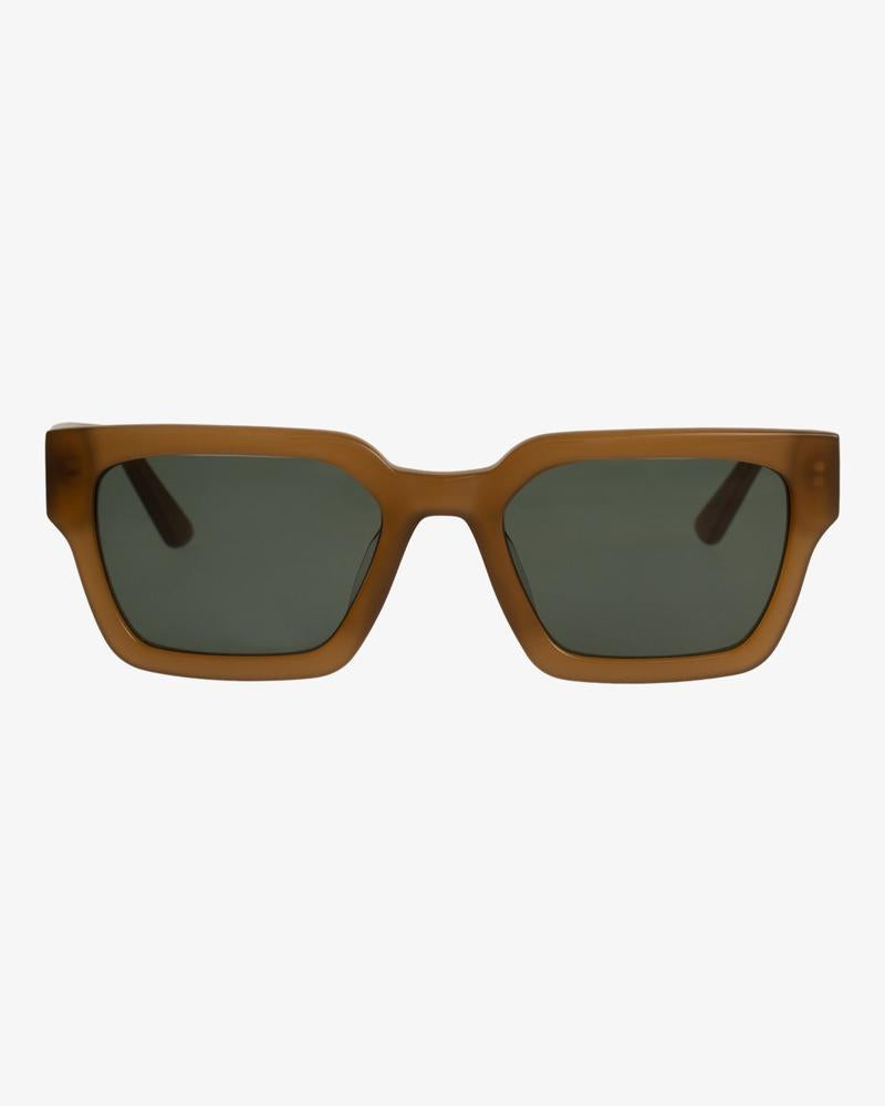 Billabong Sonnenbrille Weber - Shiny Milky Coffee / Green