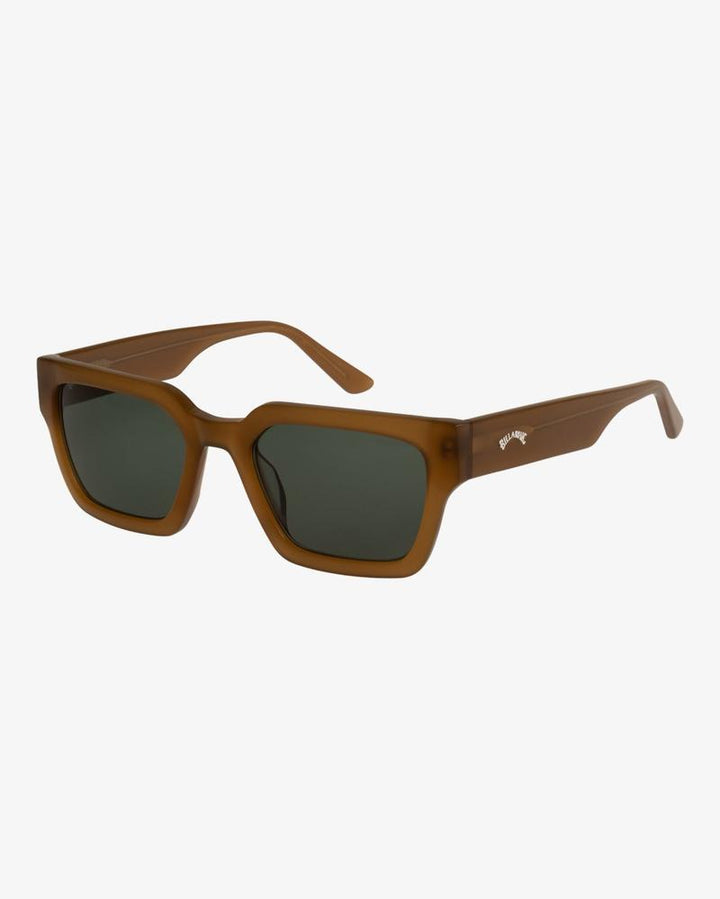 Billabong Sonnenbrille Weber - Shiny Milky Coffee / Green