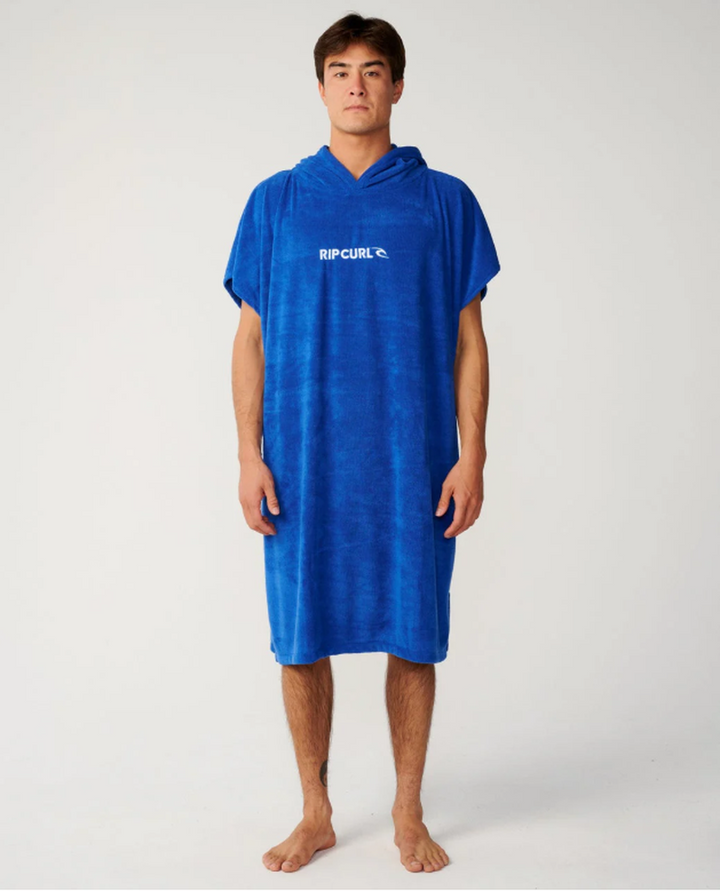 Rip Curl Poncho Brand Hooded Towel - Electric Cobalt