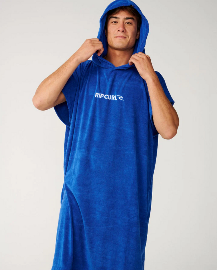 Rip Curl Poncho Brand Hooded Towel - Electric Cobalt