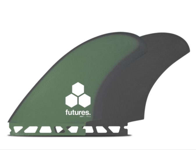 Futures BMT Britt Merrick Twin Fins - vert/gris