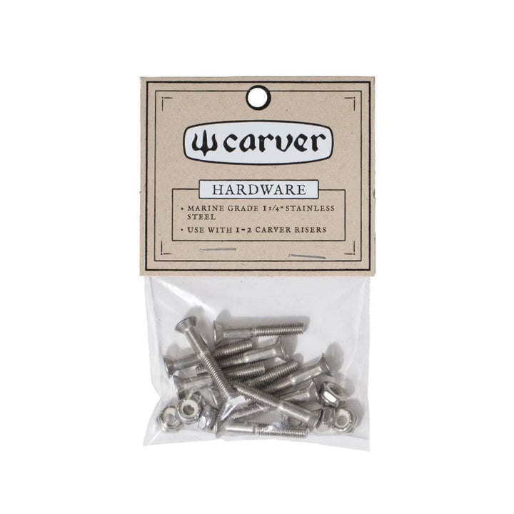 Carver Skateboard Hardware Set 1 1/4''