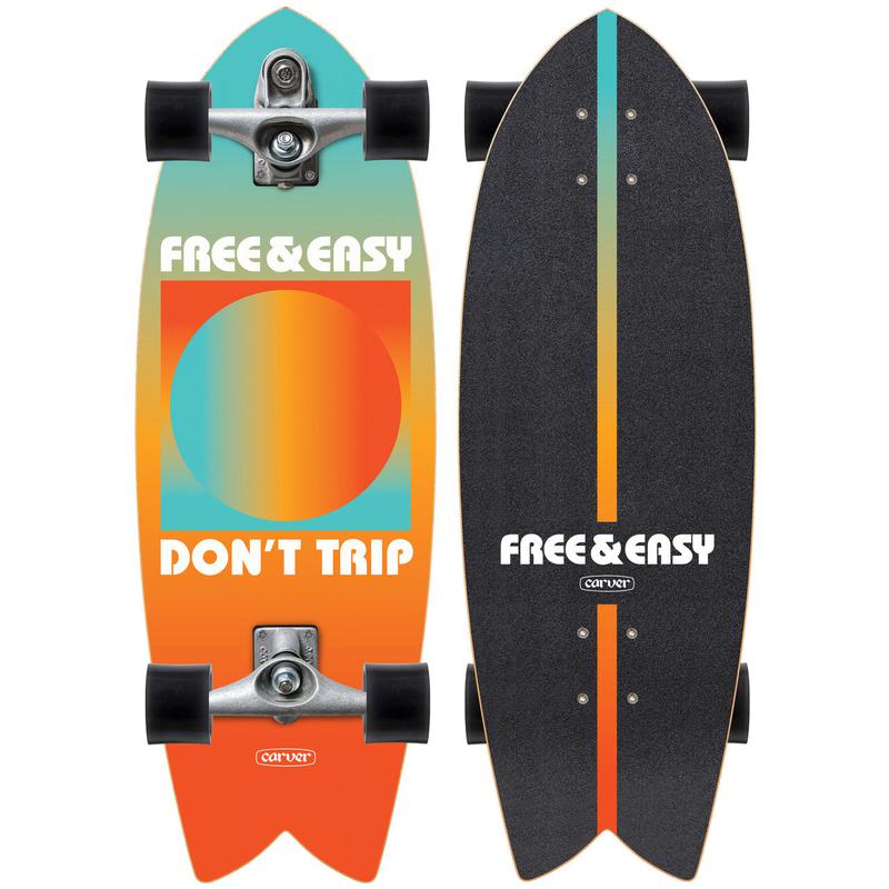 Carver Skateboard 29.75" Free & Easy (nur Deck)