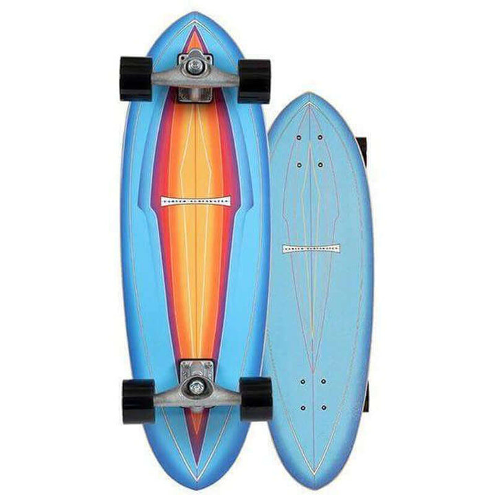 Carver Skateboard 31" Blue Haze Surfskate C7 (Complete)