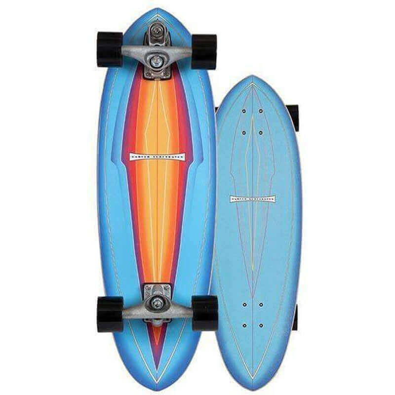 Carver Skateboard 31" Blue Haze Surfskate CX (Complete)