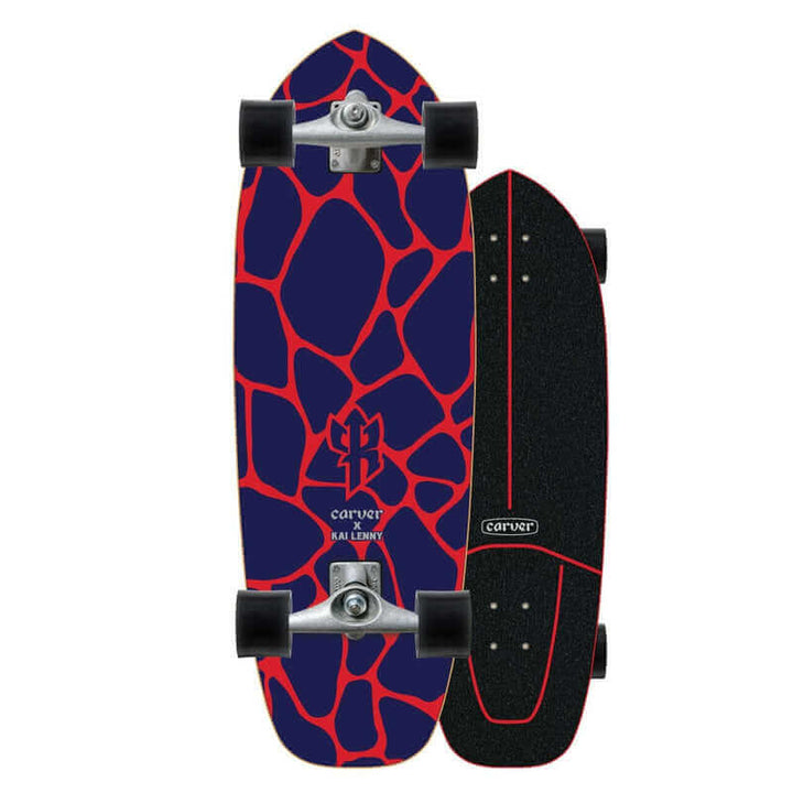 Carver Skateboard 31" Kai Lenny Lava Surfskate CX (Complete)