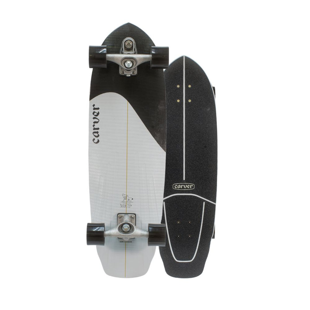 Carver Skateboard 32.5 Black Tip (Nur deck)