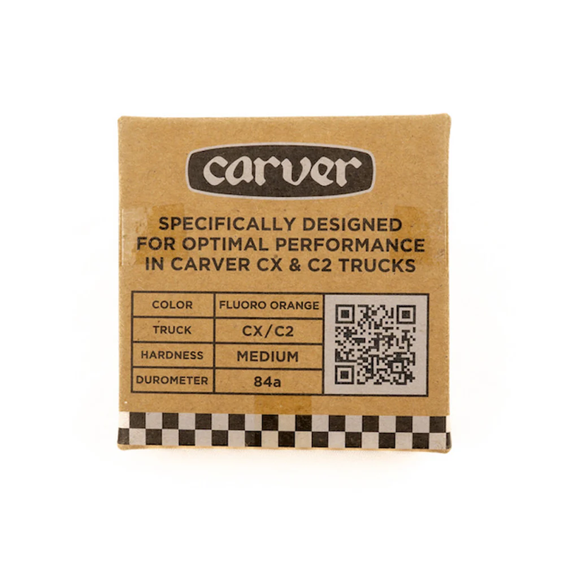 Carver Skateboard Bushings CX/C2 Medium - orange