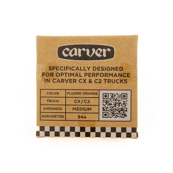 Carver Skateboard Bushings CX/C2 Medium - orange