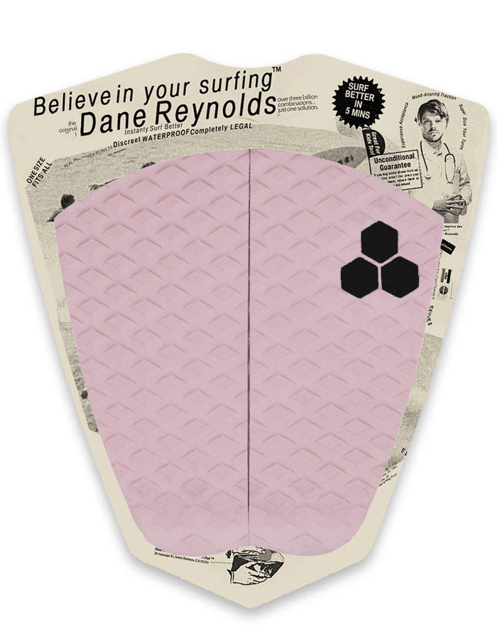 Channel Island Traction Pad Dane Reynolds Flat 2PCS - Pink