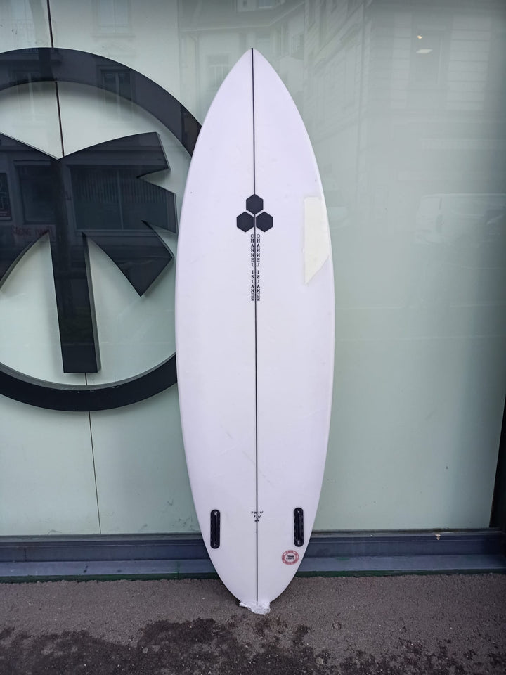 Channel Island Twin Pin 6'1" 35.3L Futures (Occasion)
