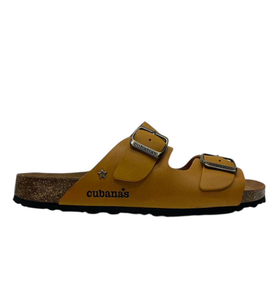 Cubanas Damen Sandalen Amalia - yellow