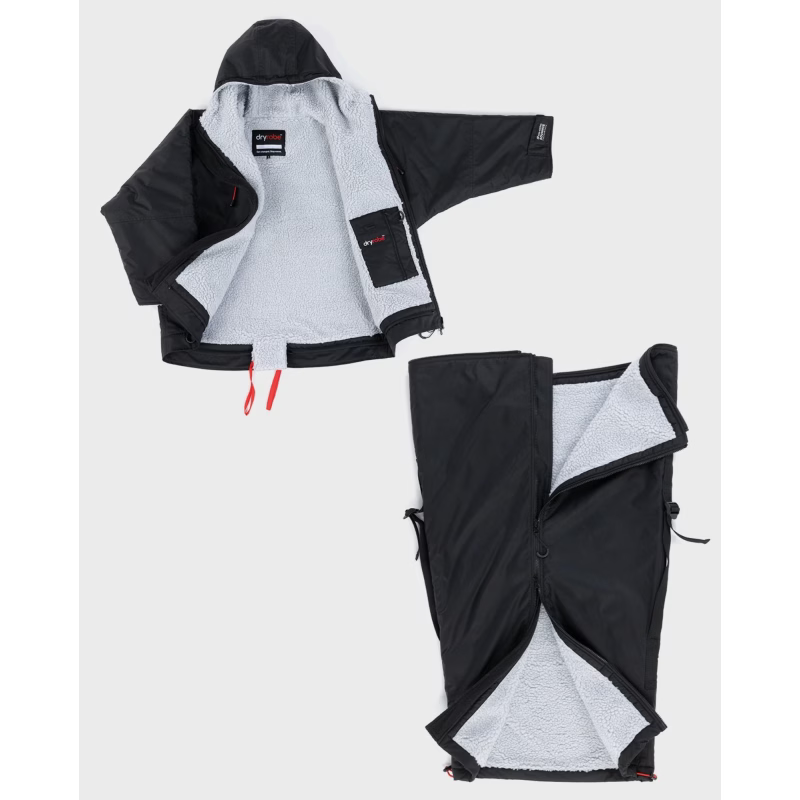 Dryrobe Poncho Adapt - Black Grey