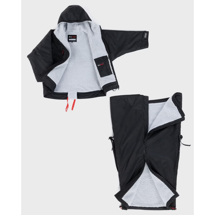 Dryrobe Poncho Adapt - Black Grey